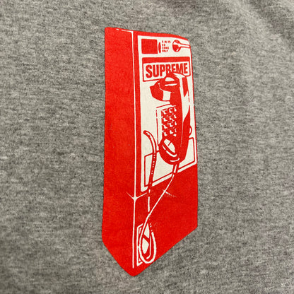 T-shirt Supreme "Payphone" Gris - M