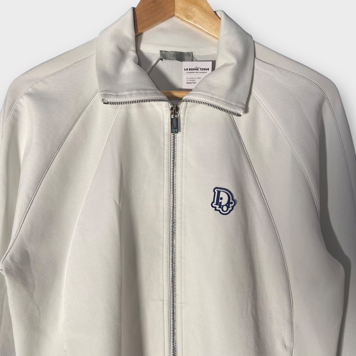 Veste Dior Blanche Avec Certificat D'authenticité - M