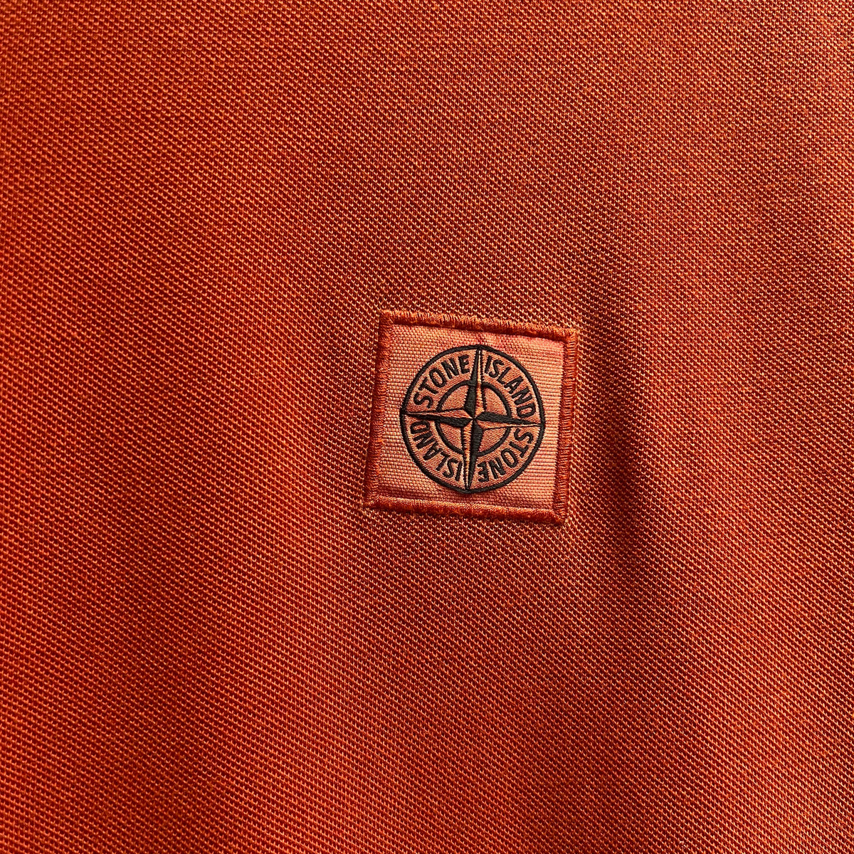 T-Shirt Stone Island Orange - M