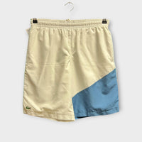 Short Lacoste Sport Blanc/Bleu - XS