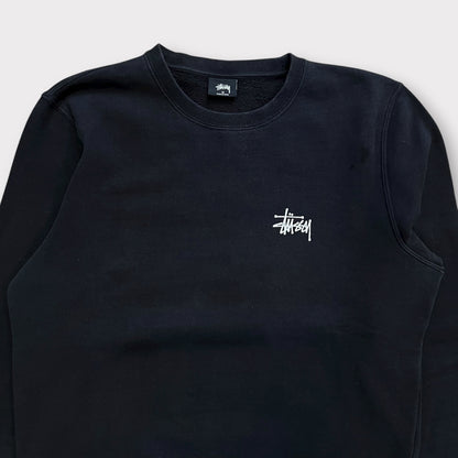 Sweat Stussy Basic Noir - M