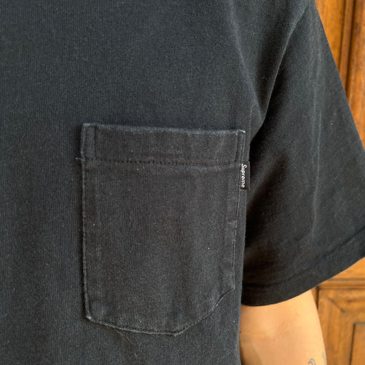 Supreme pocket tee noir - M
