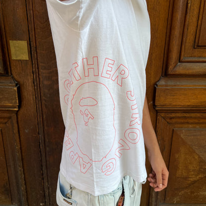 T-shirt Bape blanc - S
