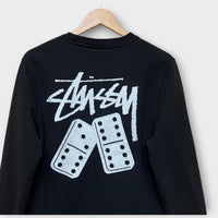 Sweat Stussy Domino noir - S