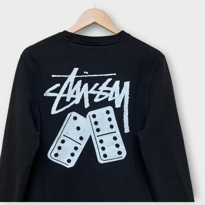 Sweat Stussy Domino noir - S