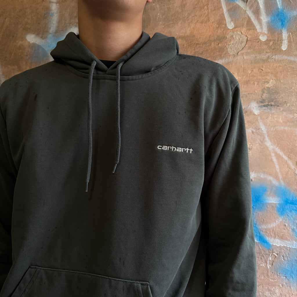 Hoodie Carhartt vert - L