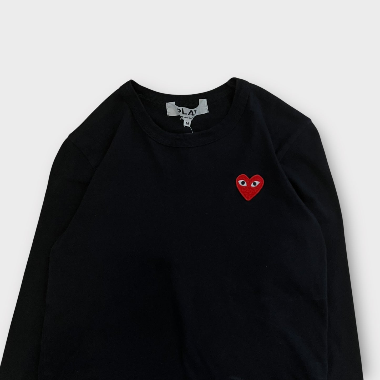 T-Shirt Manche Longue Comme Des Garçons Noir - M