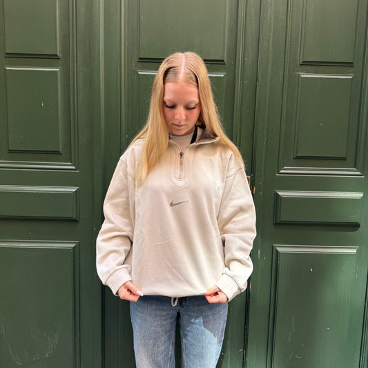 Sweat 1/4 Nike Beige Vintage 90' - M