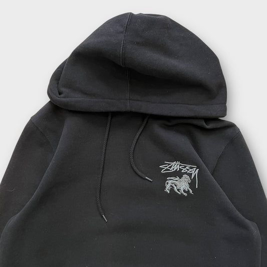 Hoodie Stussy Noir "Lion" - XS