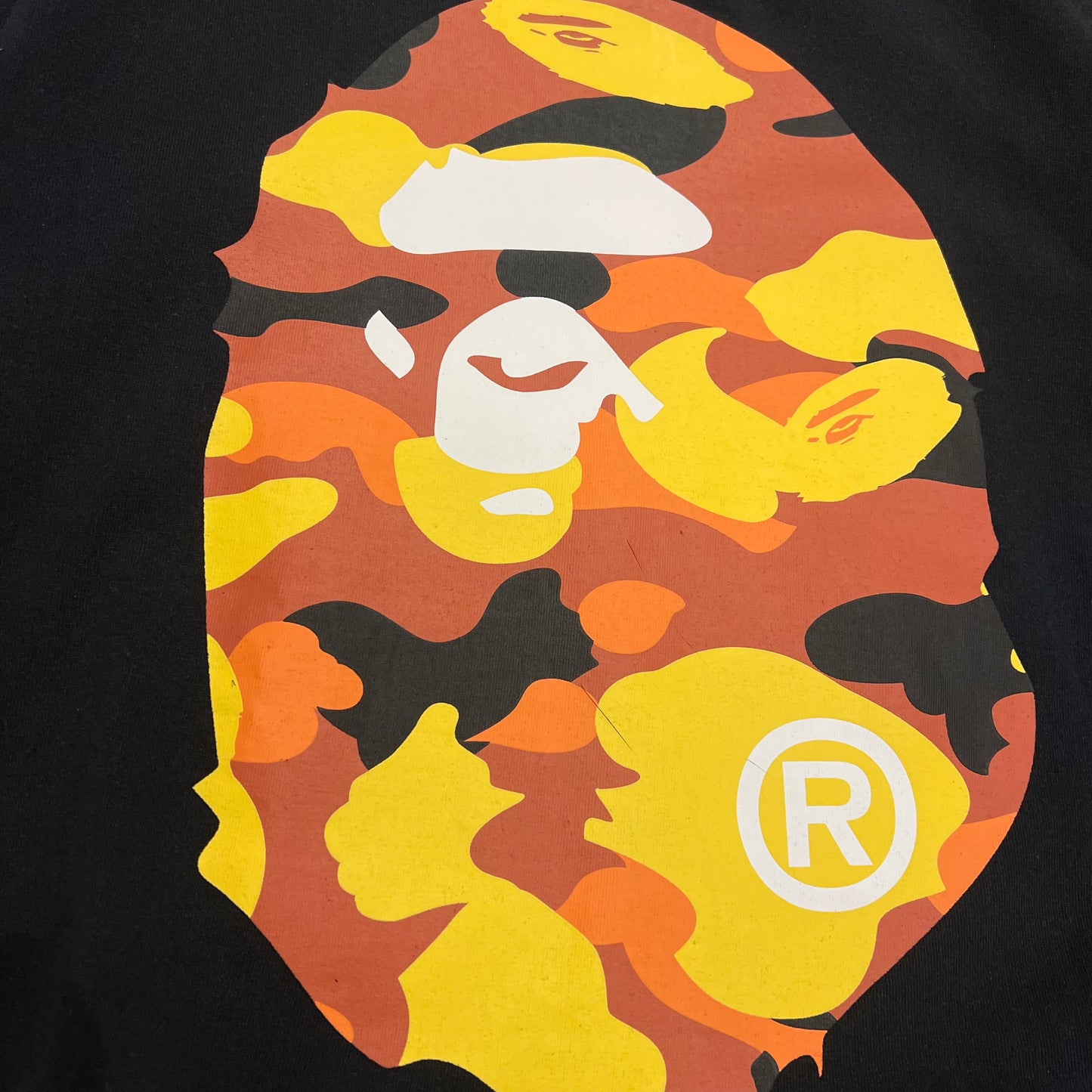 T-shirt Bape "1st Camo" Big Ape Head - M