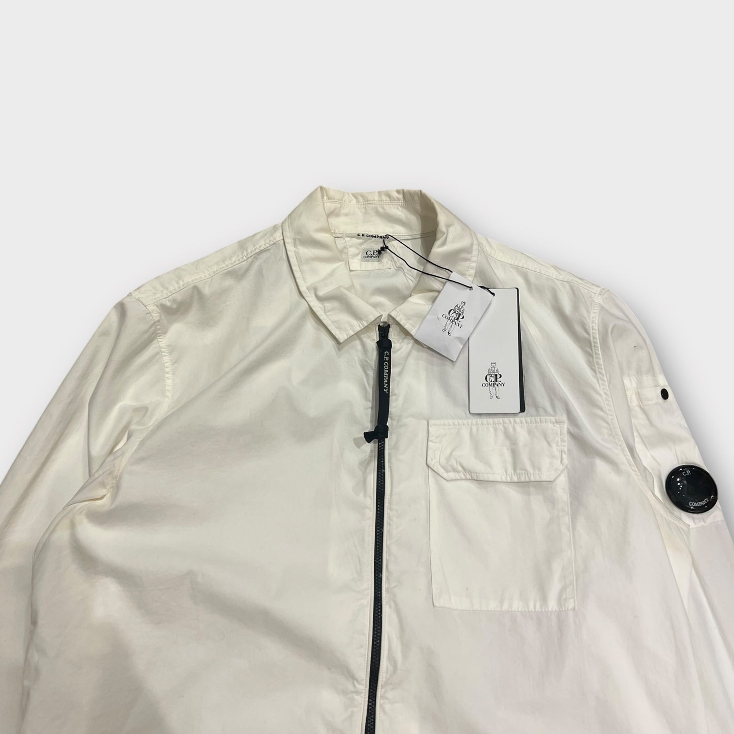 Veste Chemise C.P Company Blanc - L