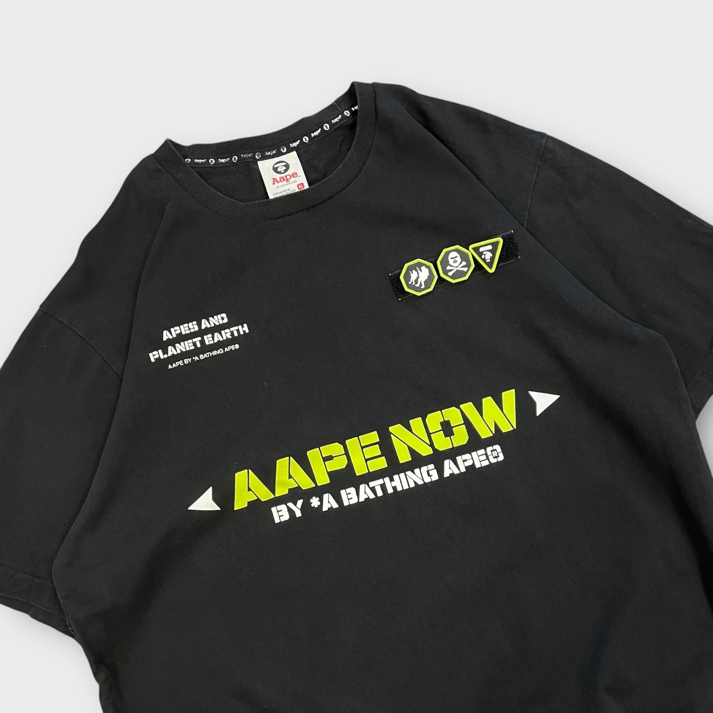 T-shirt Bape noir "Planet Earth" - XL