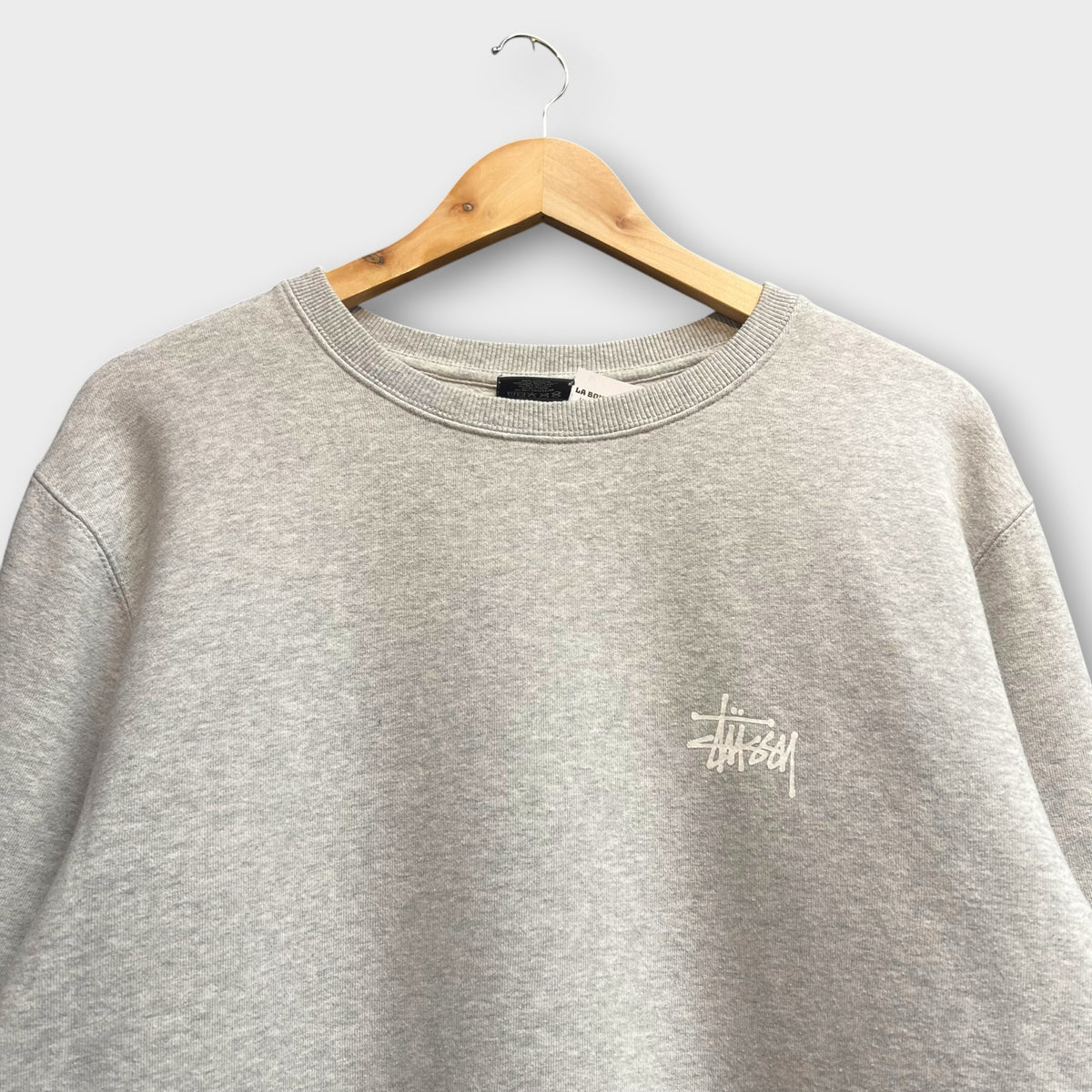 Sweat Stussy Classic Gris - L