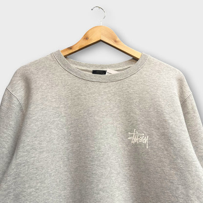 Sweat Stussy Classic Gris - L