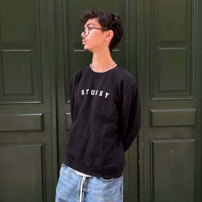 Sweat Stussy noir - M