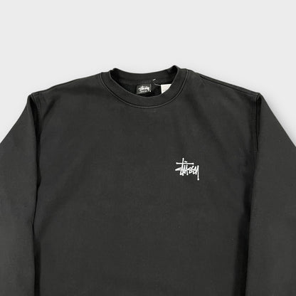 Classic sweat Stussy noir - L