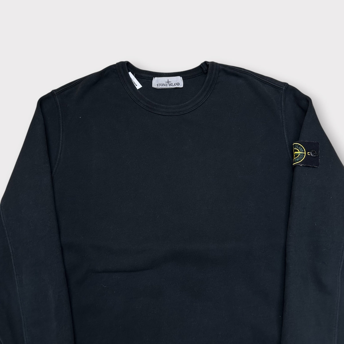 Sweat Stone Island Noir - L