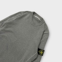 Pull laine Stone Island gris - L