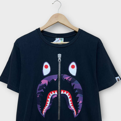 T-shirt Noir Bape Shark - M