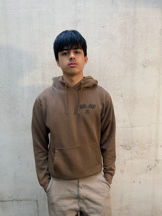 Hoodie Stussy Marron - S