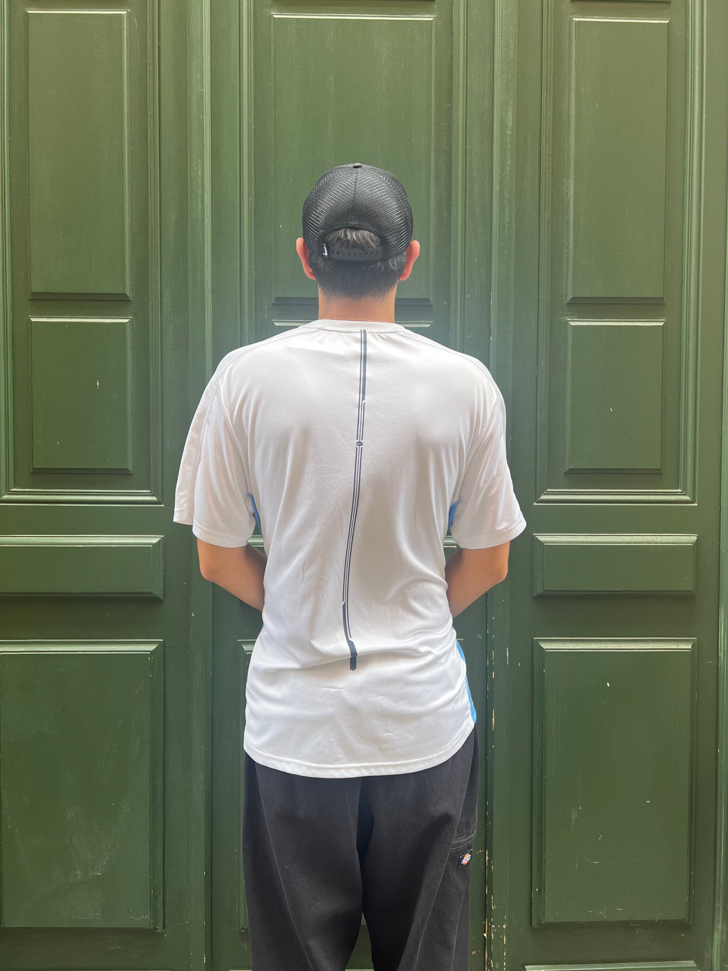 Maillot Nike vintage 00's blanc - XL