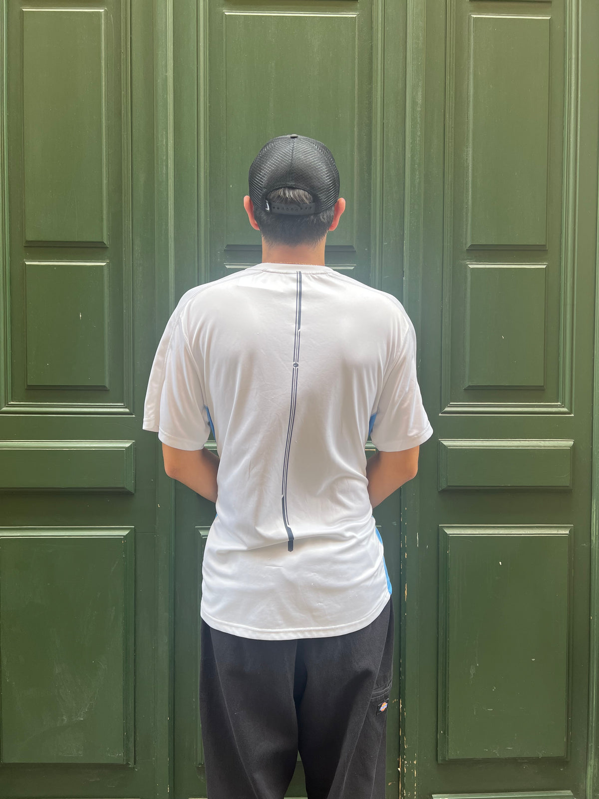 Maillot Nike vintage 00's blanc - XL