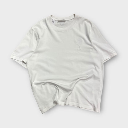 T-Shirt AMI Cœurs Blanc - XS