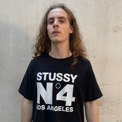 T-shirt Stussy N°4 noir - L