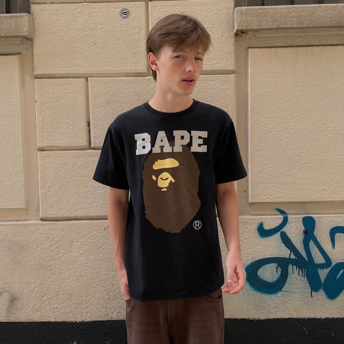 Bape Black T-Shirt - L