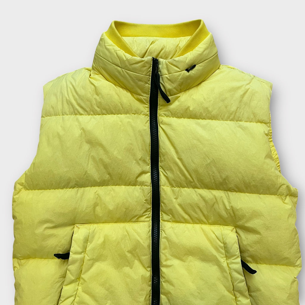 Doudoune Sans Manche Stone Island Junior Jaune - XS