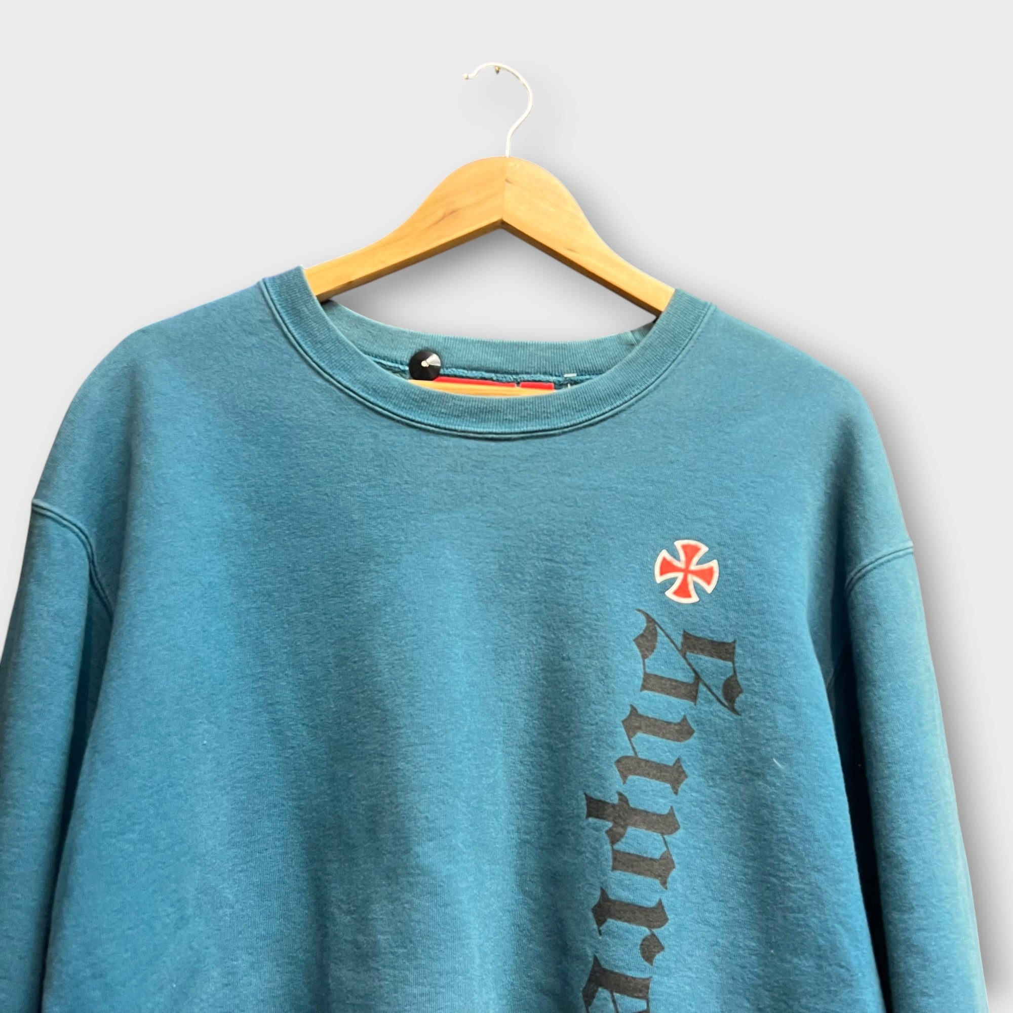 Sweat Supreme Independant "Fuck the Rest" bleu - XL