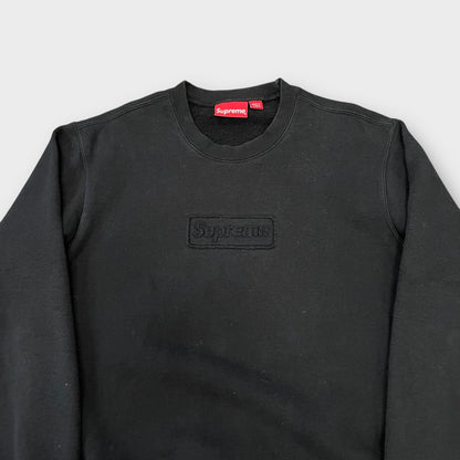 Supreme Cutout Box Logo noir - M