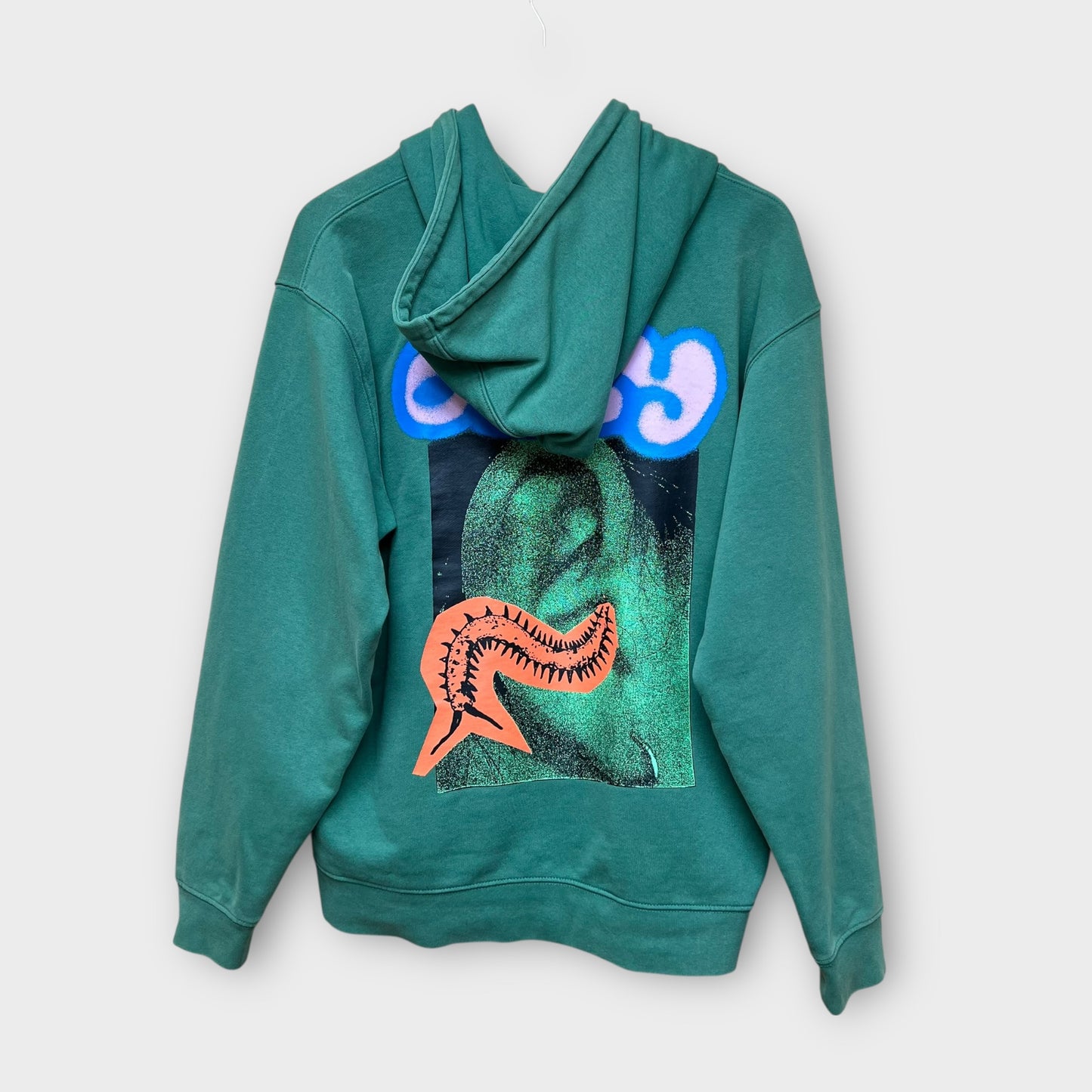 Hoodie Obey vert - M