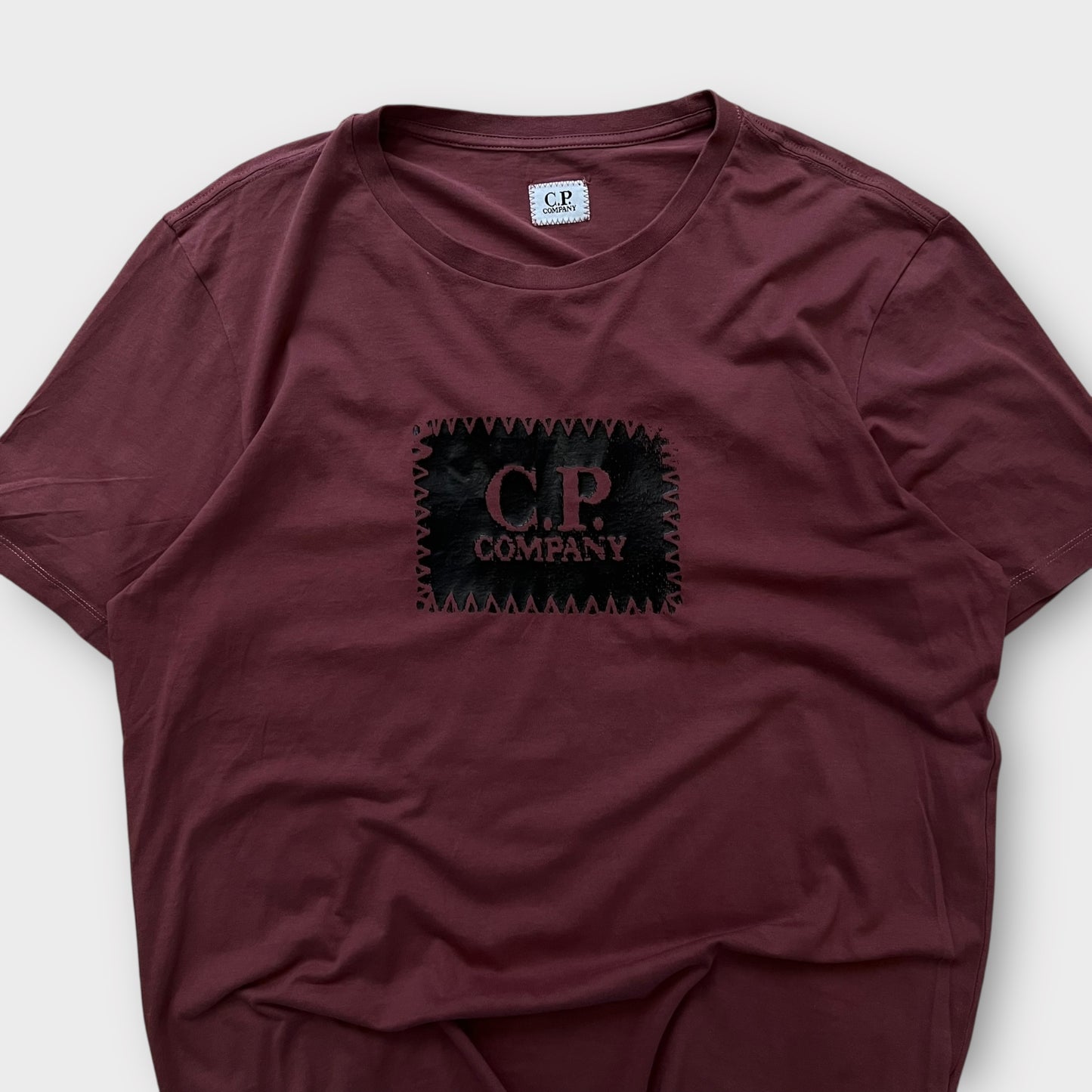 T-Shirt Cp Company Bordeau - L