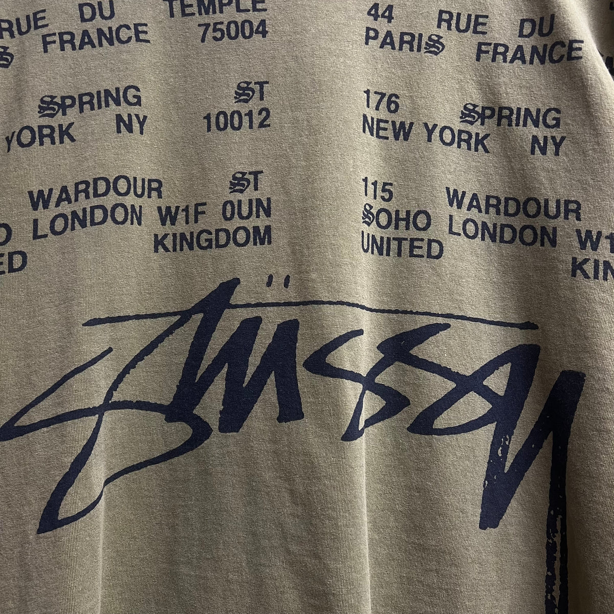 T-Shirt Stussy Vert - M
