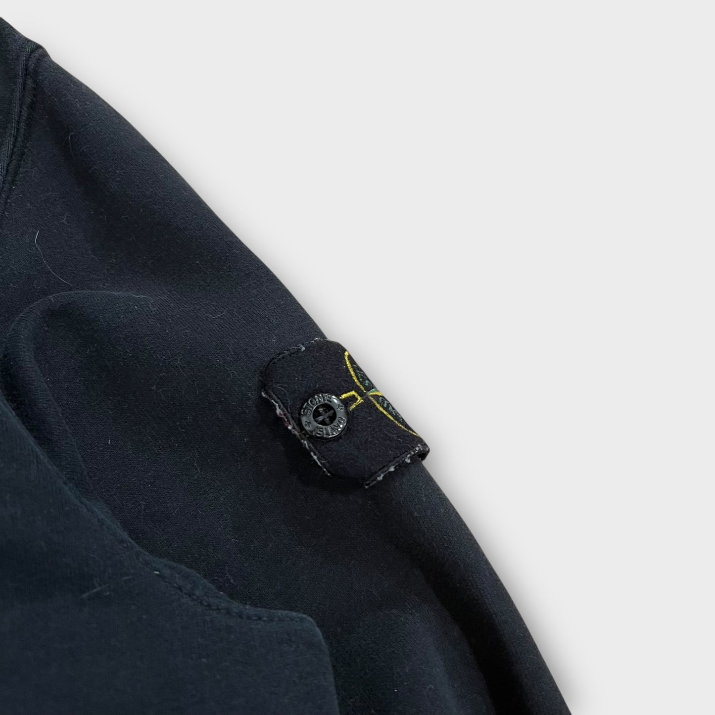 Sweat Stone Island Noir - L