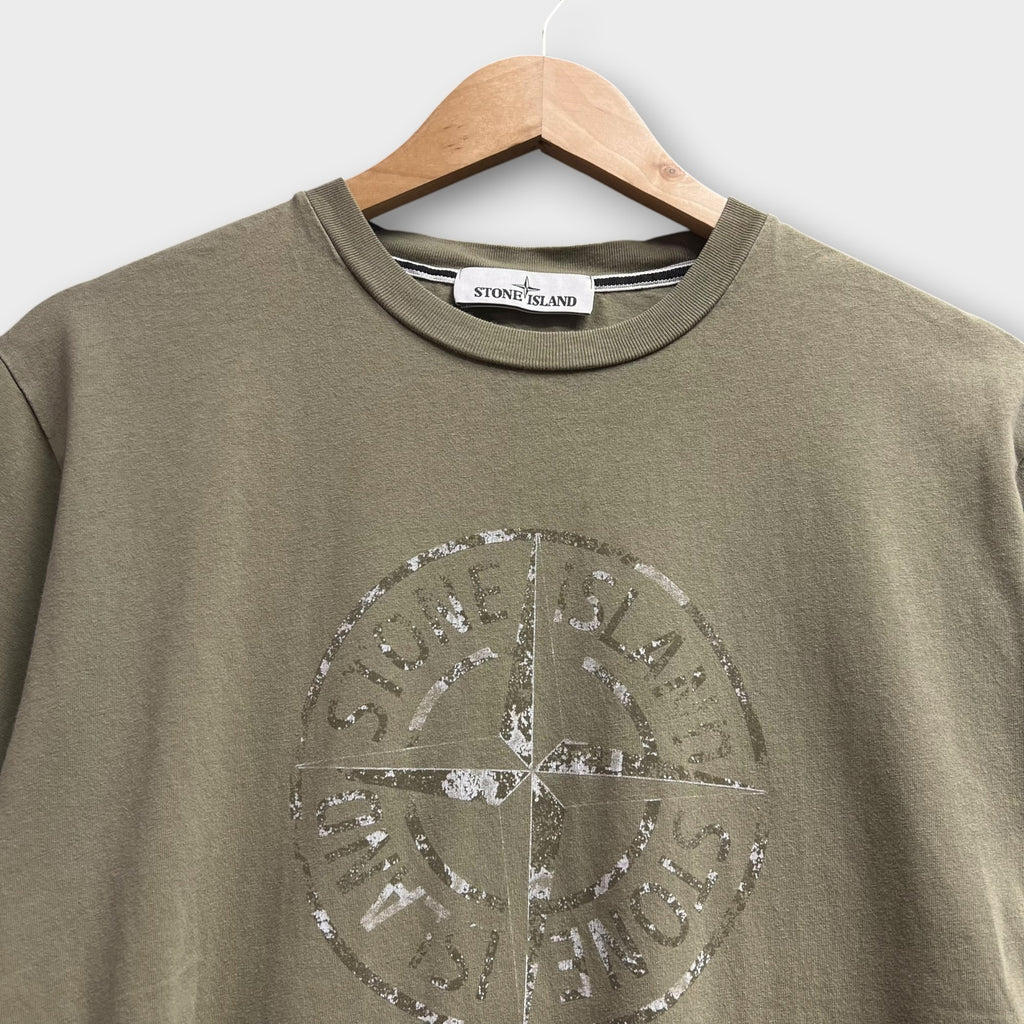 T-shirt Stone Island kaki - S