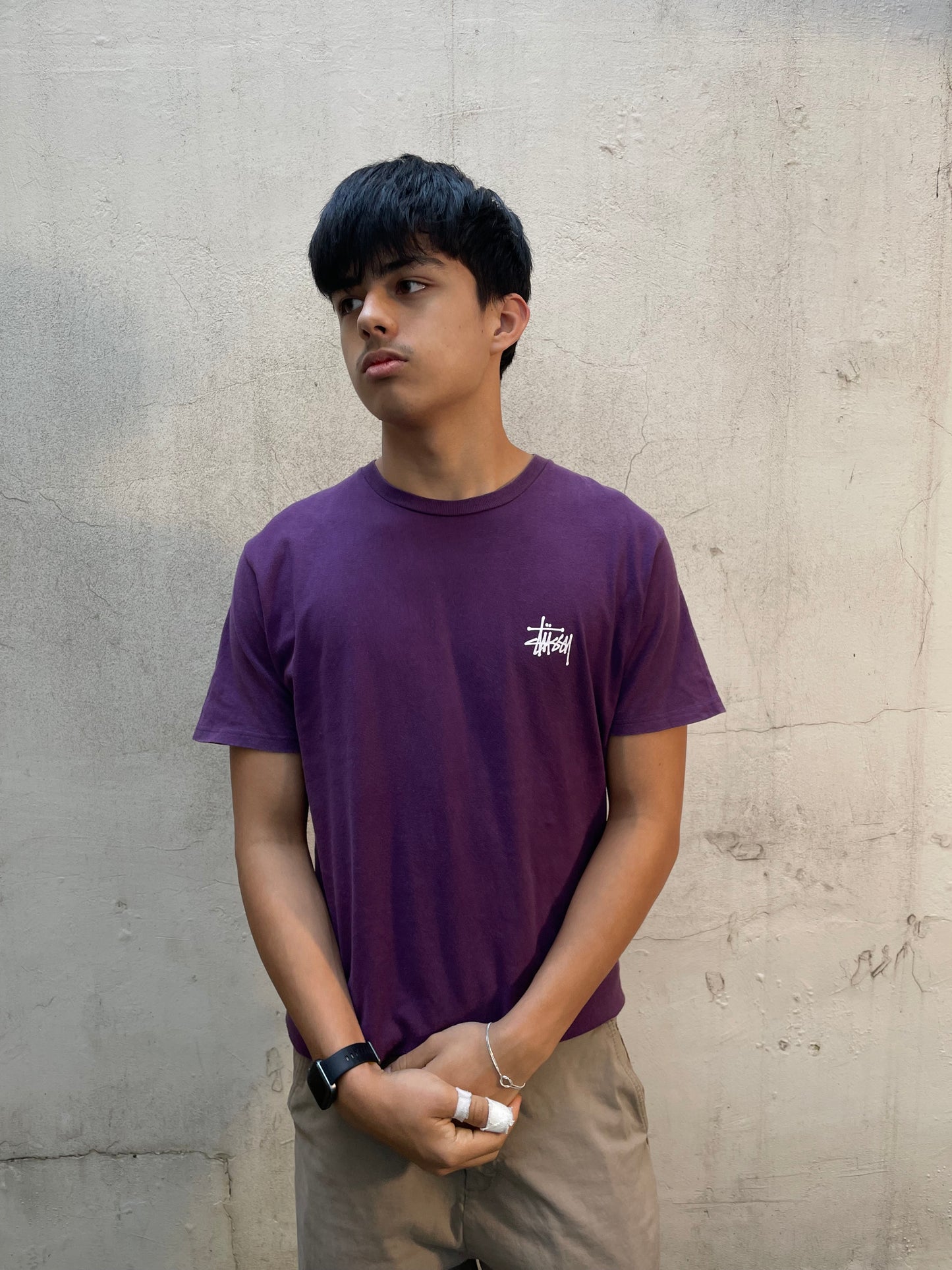 Basic Tee Stussy Violet - M