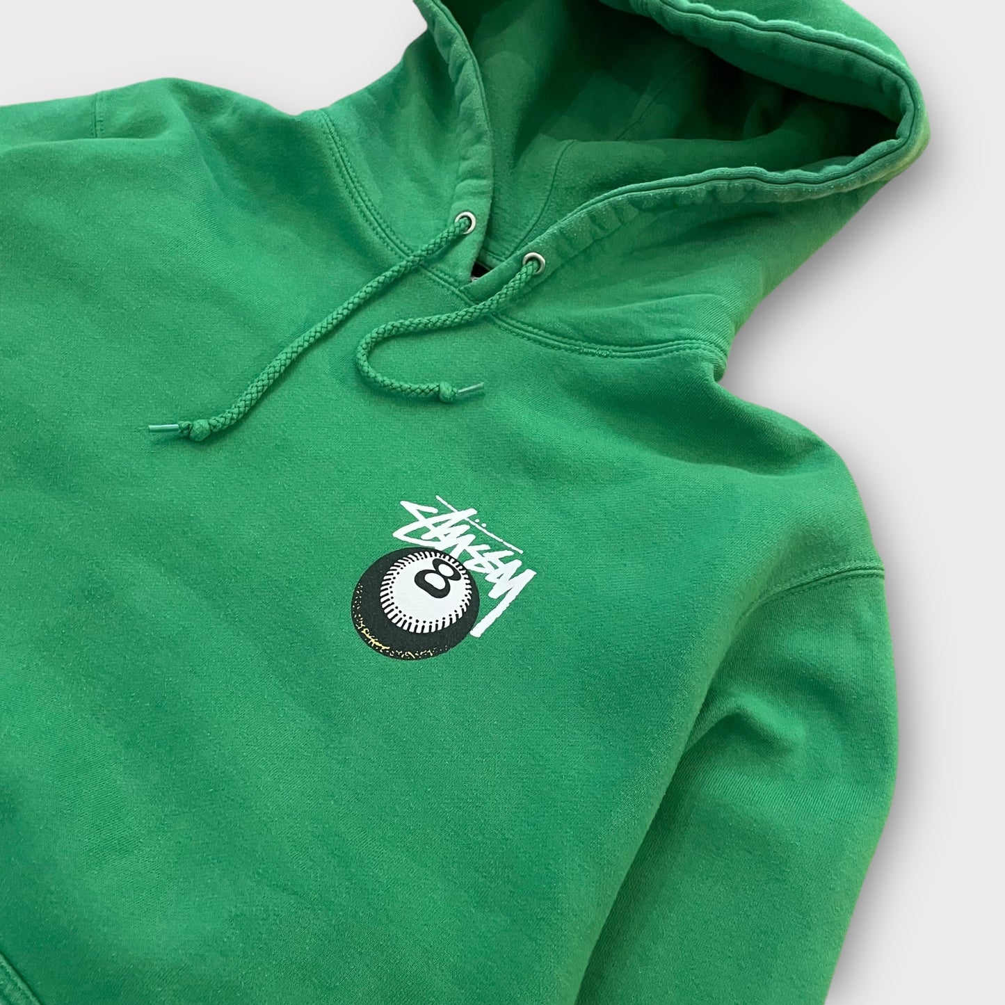 Hoodie Stussy vert "8ball snake" - M