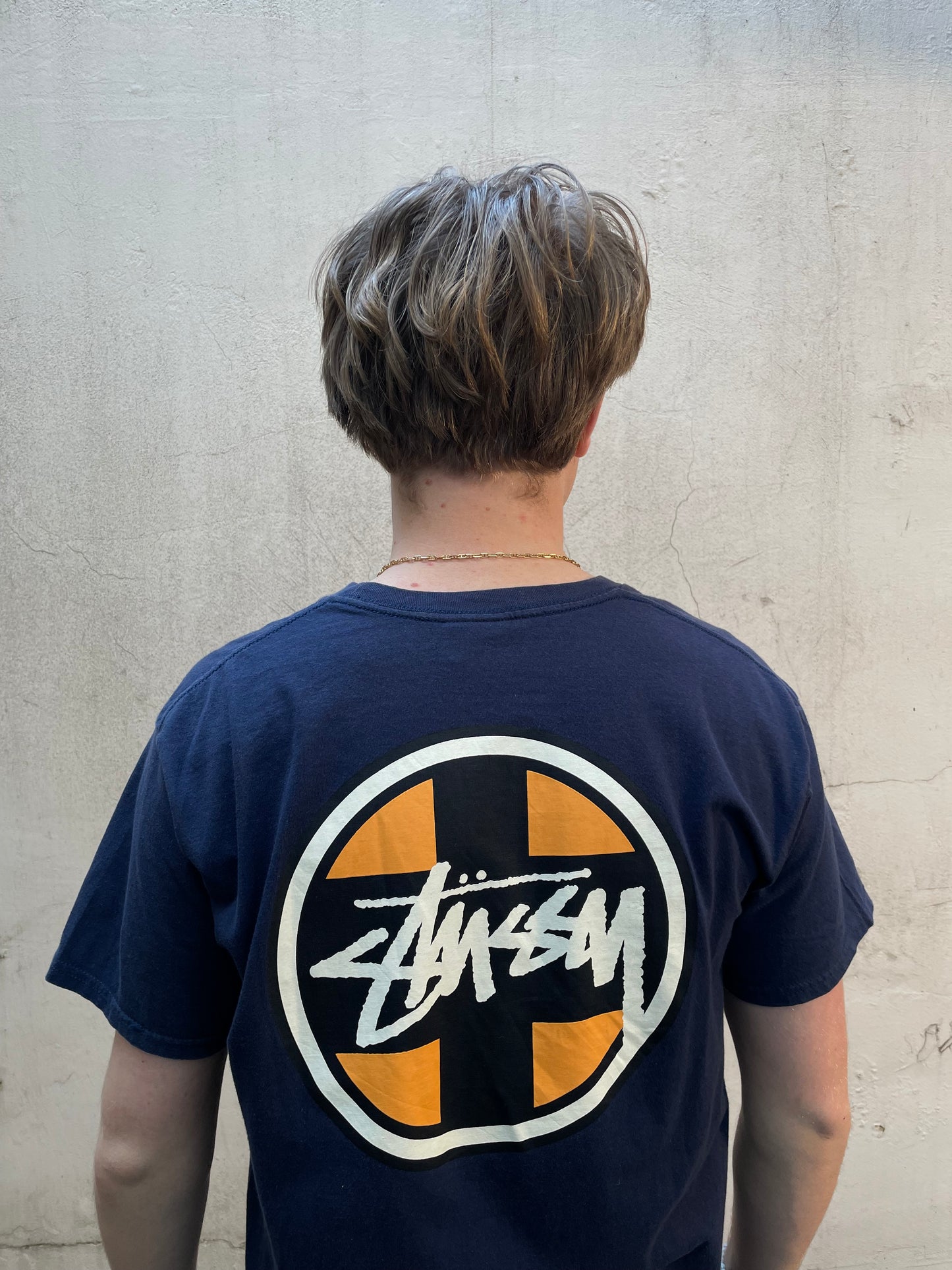 T-shirt Stussy Navy - L