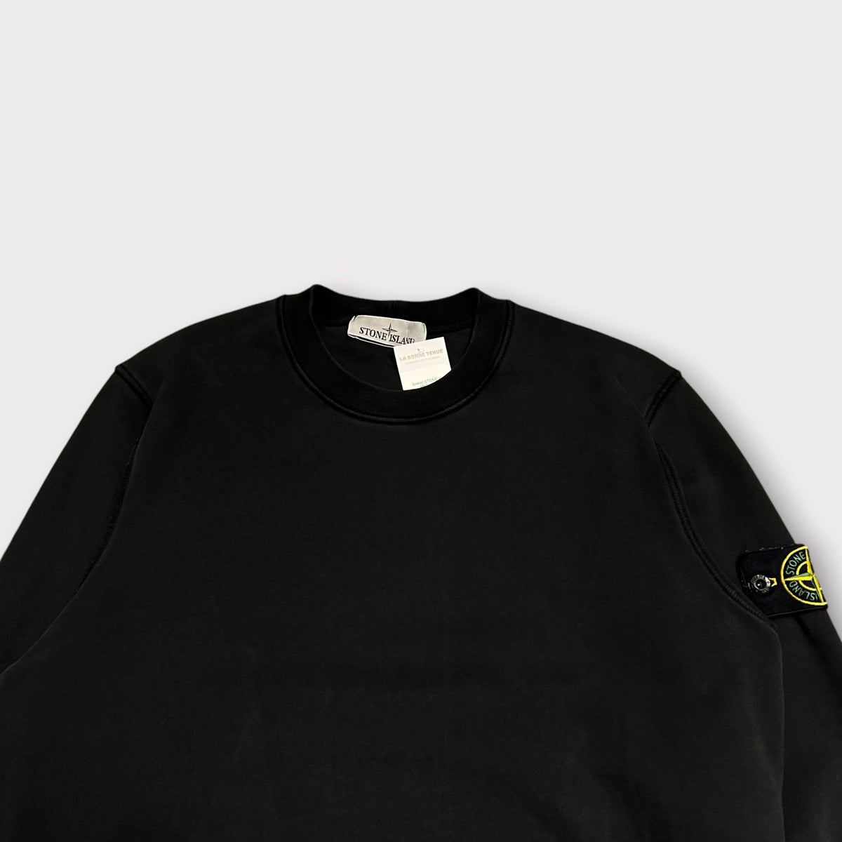 Sweat Stone Island Noir - S