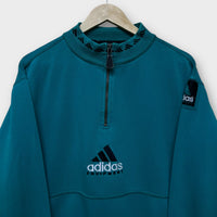 Sweat Adidas Equipment vintage 90's Turquoise - M