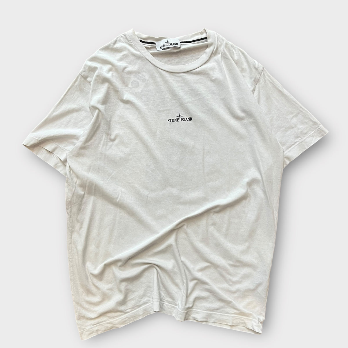 T-shirt Stone Island Blanc - XL