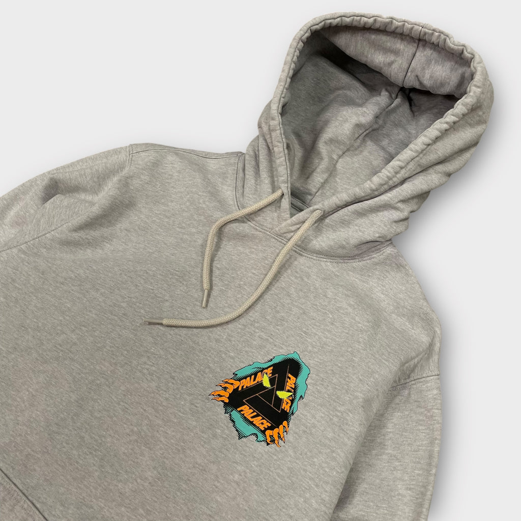 Hoodie Palace Tri-Ripper gris - M