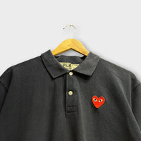 Polo Comme Des Garçon Navy - XL