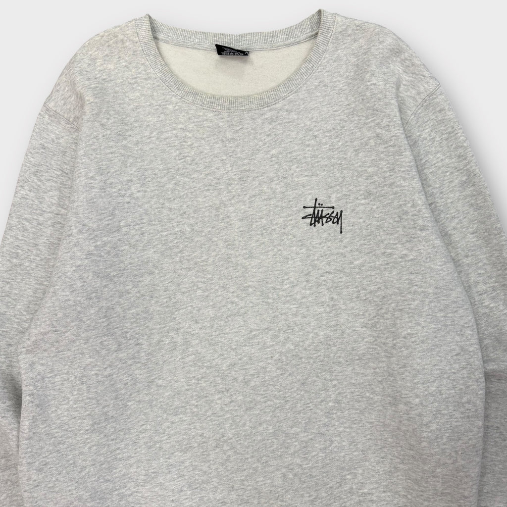 Classic sweat Stussy gris - L