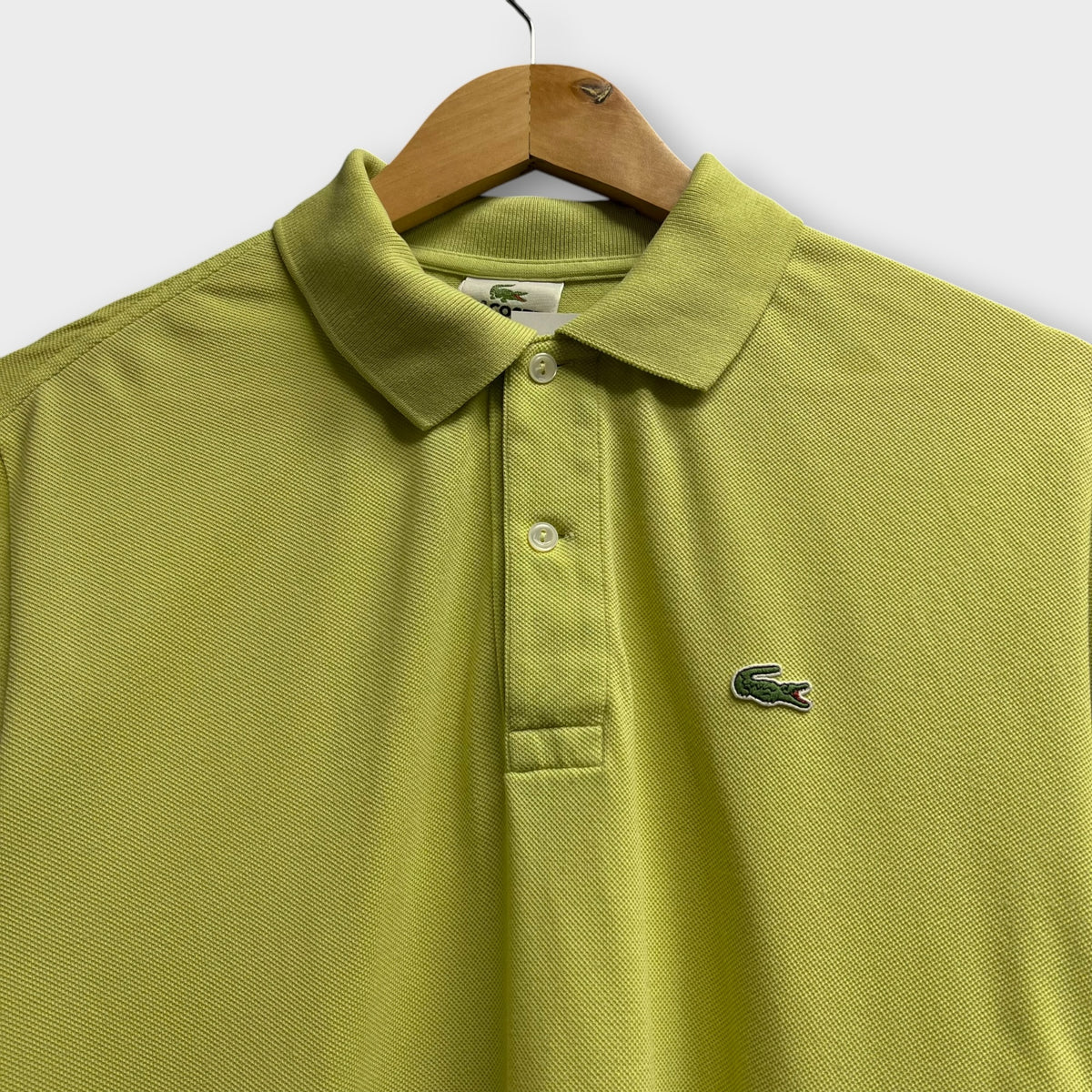 Polo Lacoste Vert Pomme - M