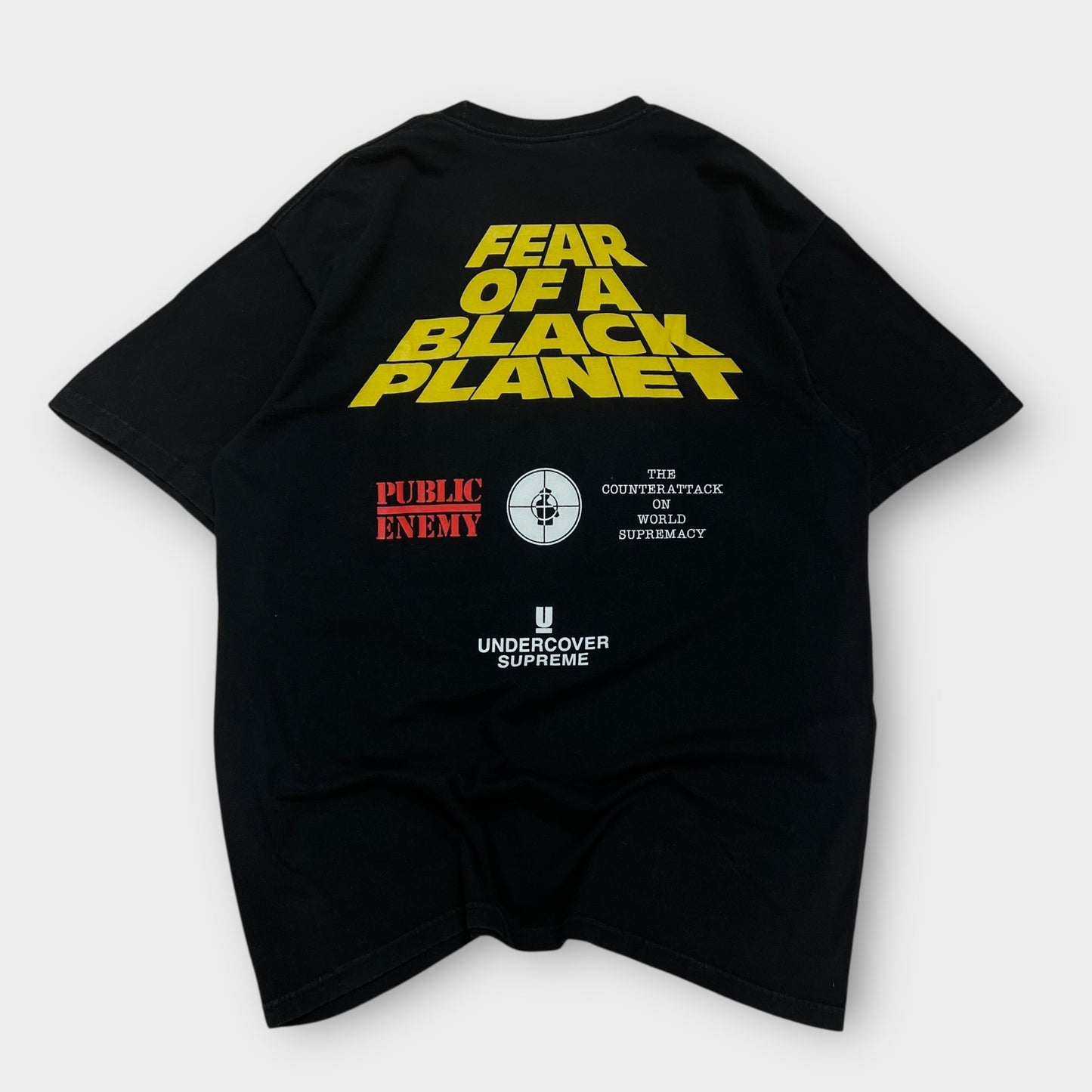T-shirt Supreme X Under Cover X Public Enemy "Whitehouse" Noir - M
