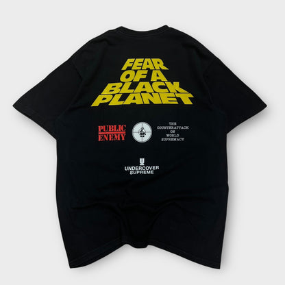 T-shirt Supreme X Under Cover X Public Enemy "Whitehouse" Noir - M