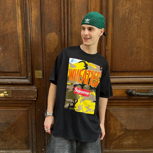 T-shirt Supreme Wheaties noir - XL